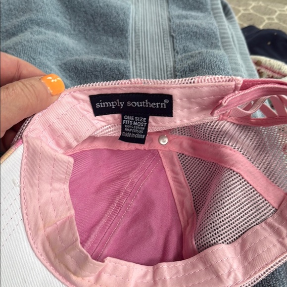 Simply Southern Pastel Tie-Dye Cap - Picture 4 of 4